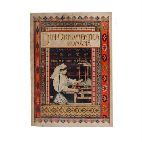 Din ornamentica română, album de broderii și țesături românești dimitrie comșa 01
